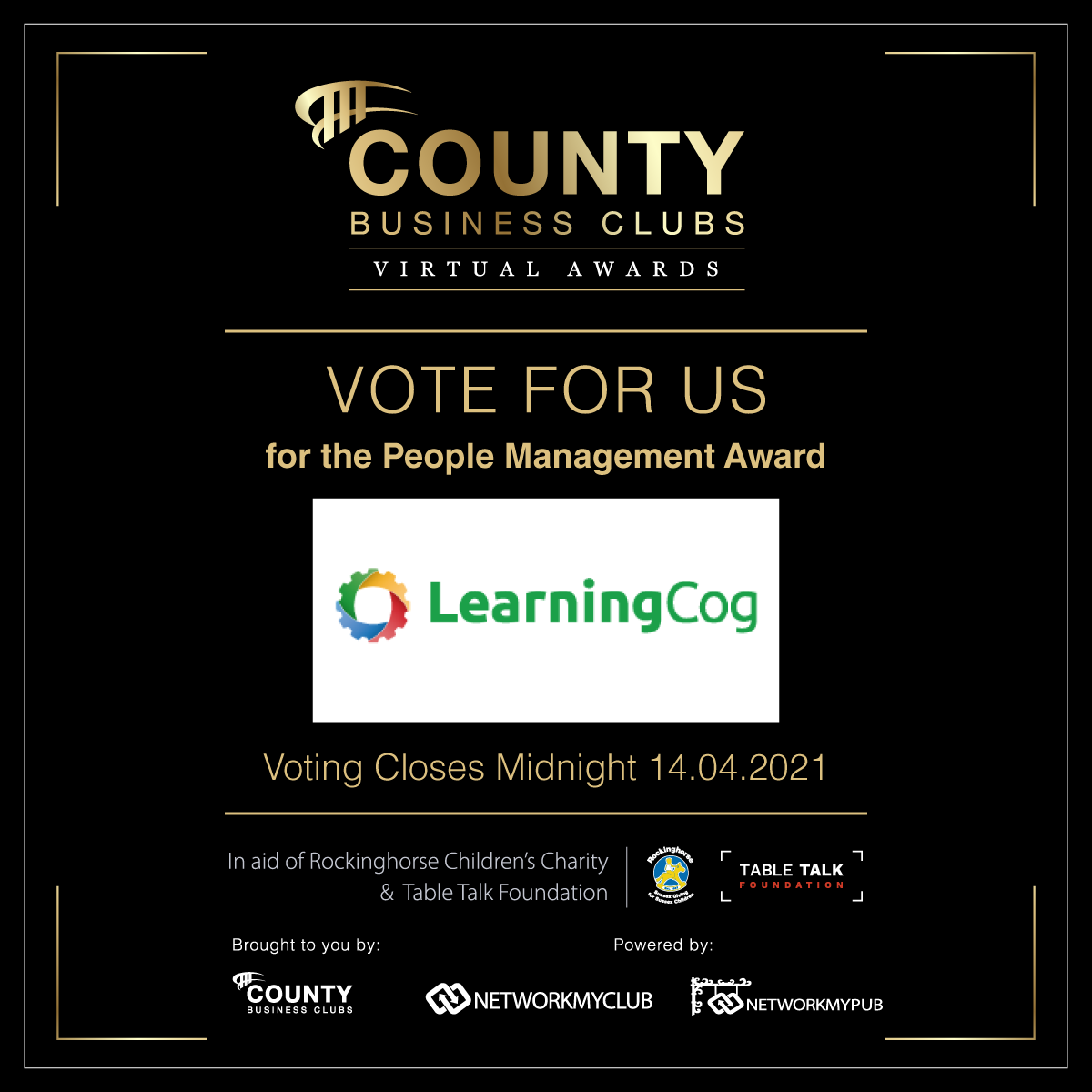 LearningCog nominated for People Management Award!